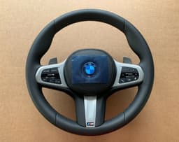 BMW BMW 8 X5 X6 X7 G14 G15 G16 G05 G06 G07 OEM M Steering Wheel Shift Paddles VIBRO — thumbnail 2