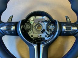 BMW BMW F01 F02 F04 F06 F07 F10 F11 F12 F13 USA M Steering Wheel Paddles VIBRO ACC — thumbnail 7