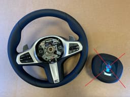 BMW BMW 5 G30 G31 G38 6 G32 X3 G01 G08 X4 G02 OEM USA LCI M Steering Wheel VIBRO ACC — thumbnail 1