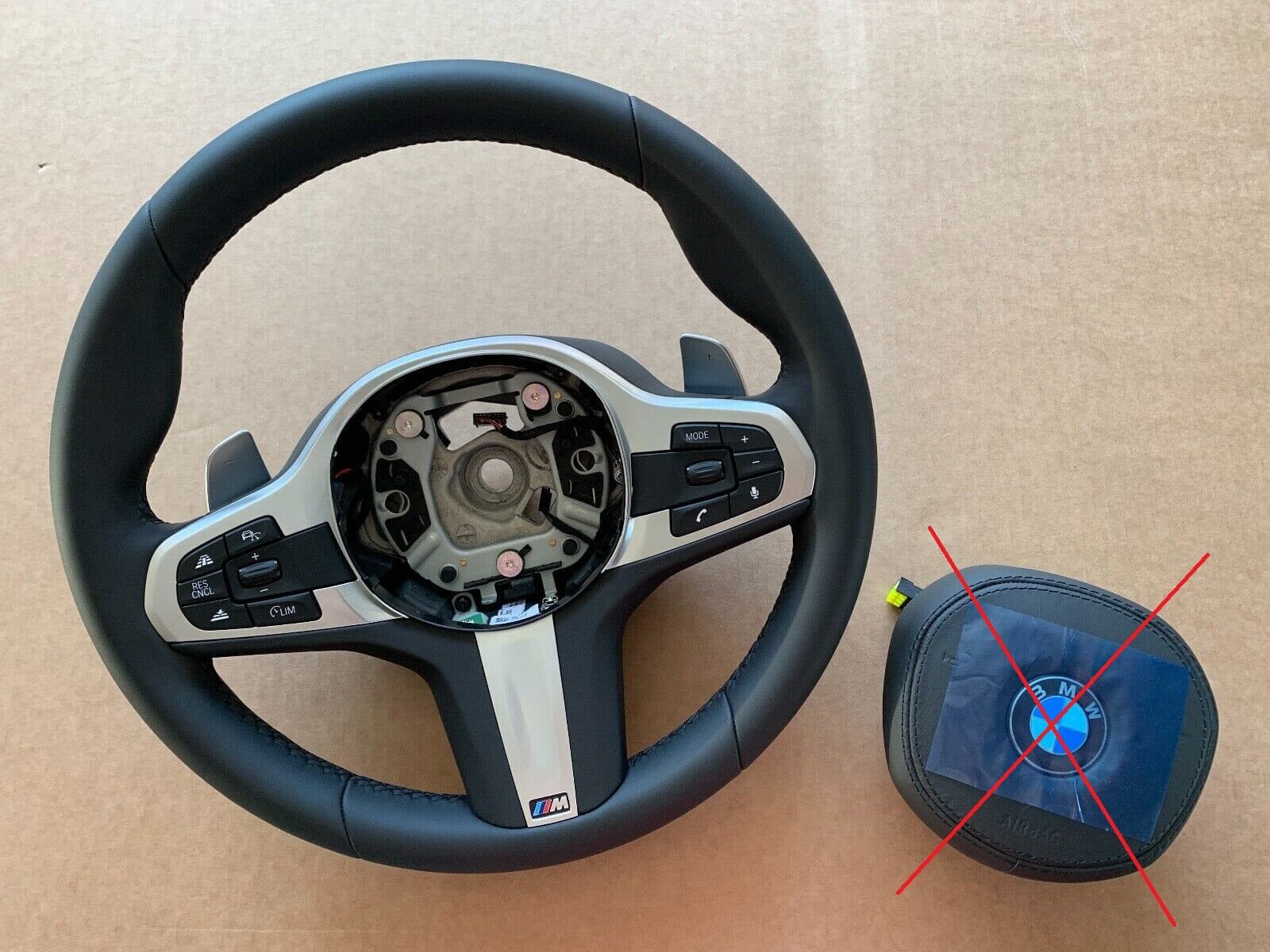 BMW BMW 5 6 X3 X4 G30 G31 G32 G38 G01 G02 G08 M Steering Wheel Paddles VIBRO ACC