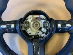 BMW BMW F15 F16 F25 F26 F39 F45 F48 USA OEM M Steering Wheel HEATED VIBRO ACC CARBON — thumbnail 7