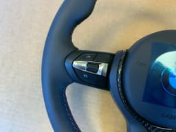 BMW BMW F20 F21 F22 F30 F31 F32 F33 F34 F36 USA M Steering Wheel HEATED VIBRO CARBON — thumbnail 3