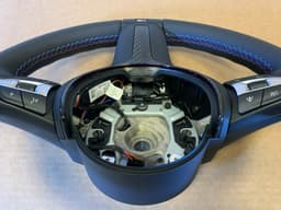 BMW BMW F15 F16 F25 F26 F39 F45 F48 USA OEM M Steering Wheel HEATED VIBRO ACC CARBON — thumbnail 8