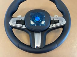 BMW BMW 7 G11 G12 GENUINE USA M Steering Wheel Shift Paddles DRIVING ASSIST+ VIBRO — thumbnail 5