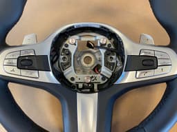 BMW BMW 7 G11 G12 GENUINE USA M Steering Wheel Shift Paddles DRIVING ASSIST+ VIBRO — thumbnail 6