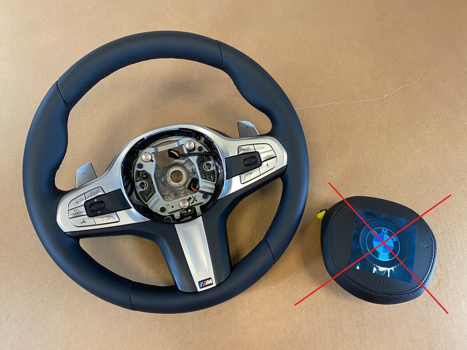 BMW BMW 7 G11 G12 GENUINE USA M Steering Wheel Shift Paddles DRIVING ASSIST+ VIBRO