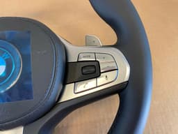 BMW BMW 7 G11 G12 GENUINE USA M Steering Wheel Shift Paddles DRIVING ASSIST+ VIBRO — thumbnail 4