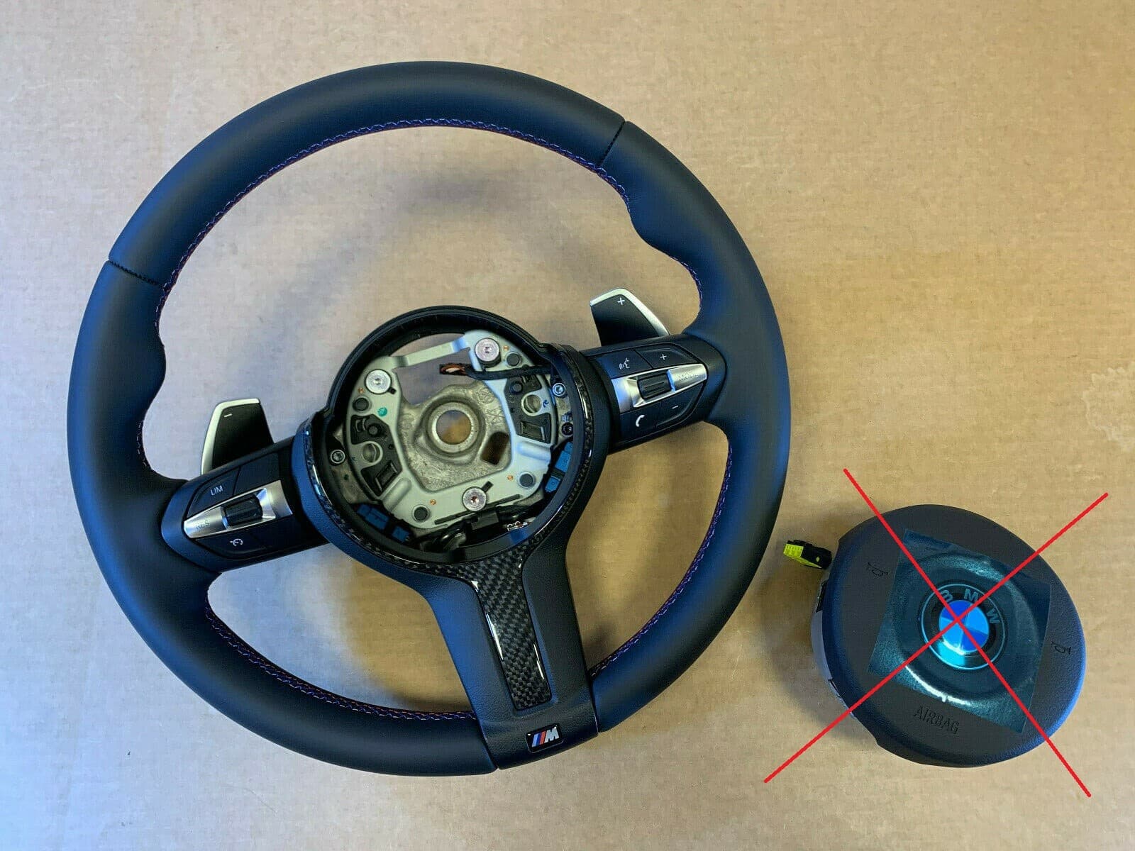 BMW BMW F01 F02 F03 F04 F06 F07 F10 F11 F12 F13 GENUINE USA M Steering Wheel Paddles