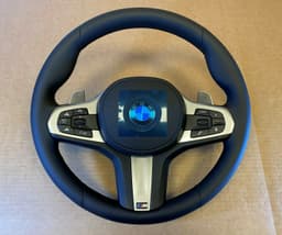 BMW BMW F22 F23 F30 F31 F32 F33 F34 F87 G STYLE USA M Steering Wheel PETALS ACC — thumbnail 2