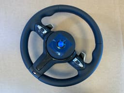 BMW BMW X5 X6 X3 X4 F15 F16 F25 F26 M Steering Wheel Paddle VIBRO ACC CARBON Mstitch — thumbnail 6