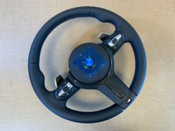 BMW BMW X5 X6 X3 X4 F15 F16 F25 F26 M Steering Wheel Paddle VIBRO ACC CARBON Mstitch — thumbnail 7