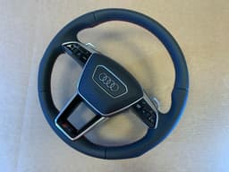 AUDI Audi A6 A7 A8 Q8 4K 4N 4M GENUINE RS-line Steering Wheel with Paddles Heating — thumbnail 9