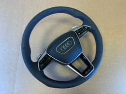 AUDI Audi A6 A7 A8 Q8 4K 4N 4M GENUINE RS-line Steering Wheel with Paddles Heating — thumbnail 8