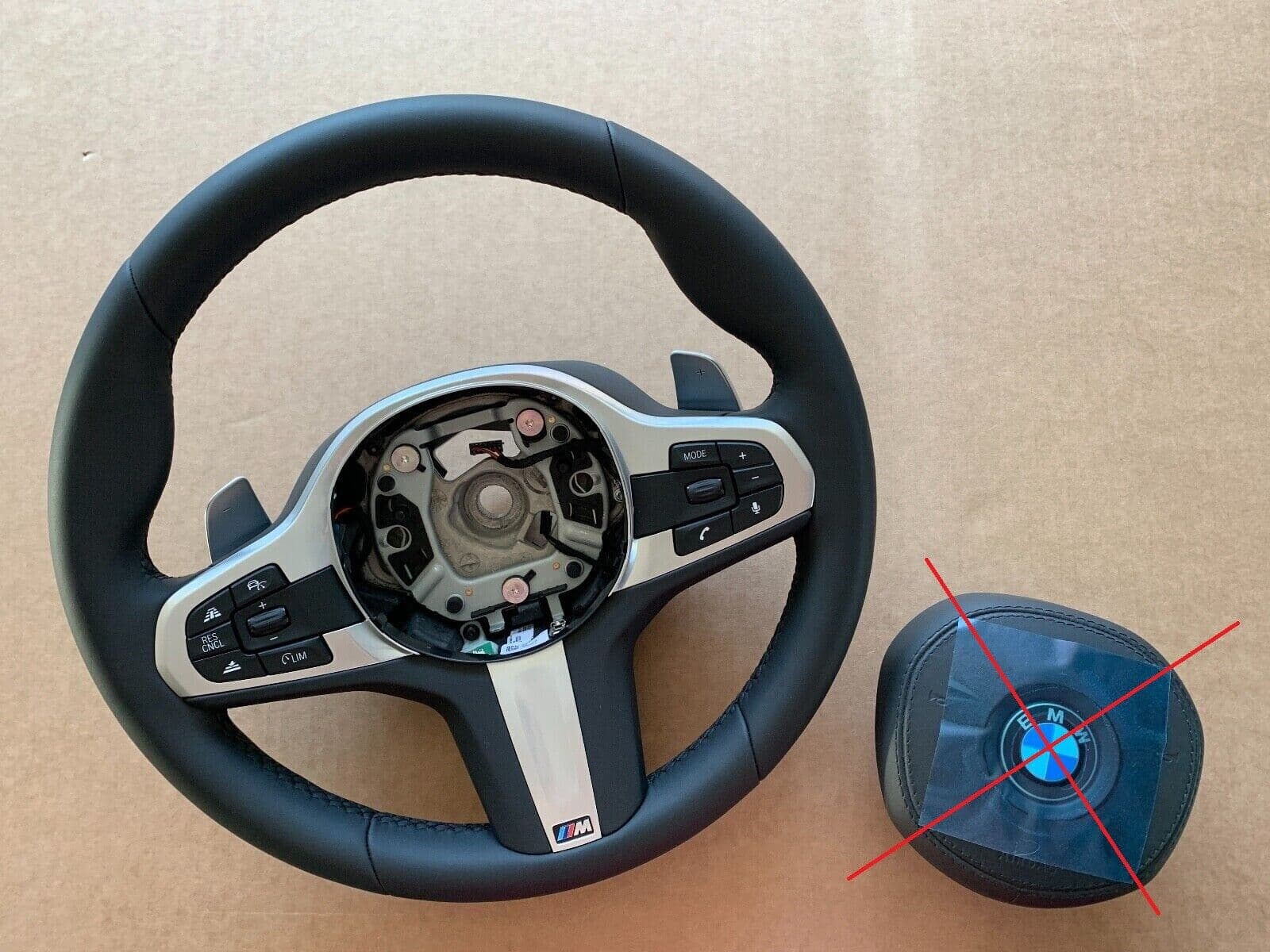 BMW BMW 5 6 X3 X4 G30 G31 G32 G38 G01 G02 G08 OEM M Steering Wheel Paddles VIBRO ACC