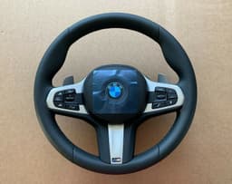 BMW BMW 5 6 X3 X4 G30 G31 G32 G38 G01 G02 G08 OEM M Steering Wheel Paddles VIBRO ACC — thumbnail 2