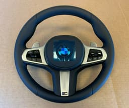 BMW BMW 5 G30 G31 G38 6 G32 X3 G01 G08 X4 G02 OEM LCI M Sport Steering Wheel — thumbnail 2