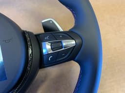 BMW BMW F01 F02 F03 F04 F06 F07 F10 F11 F12 F13 GENUINE USA M Steering Wheel Paddles — thumbnail 4