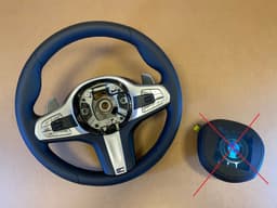 BMW BMW 7 G11 G12 GENUINE USA M Steering Wheel Shift Paddles VIBRO ACC — thumbnail 1