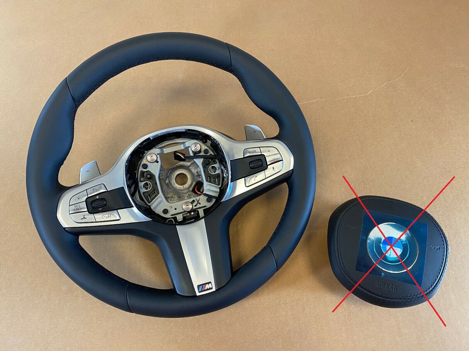 BMW BMW 7 G11 G12 GENUINE EU M Steering Wheel Shift Paddles DRIVING ASSIST+ VIBRO