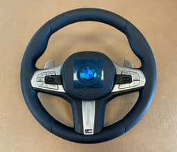 BMW BMW 7 G11 G12 GENUINE EU M Steering Wheel Shift Paddles DRIVING ASSIST+ VIBRO — thumbnail 2