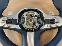 BMW BMW 7 G11 G12 GENUINE EU M Steering Wheel Shift Paddles DRIVING ASSIST+ VIBRO — thumbnail 7