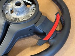 BMW BMW F01 F02 F04 F06 F07 F10 F11 F12 F13 USA M Steering Wheel Paddles VIBRO ACC — thumbnail 10