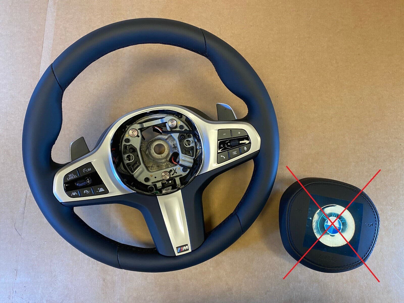 BMW BMW 5 G30 G31 G38 6 G32 X3 G01 G08 X4 G02 OEM EU M Steering Wheel VIBRO ASSIST+