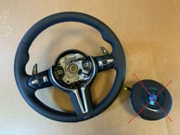BMW BMW F01 F02 F04 F06 F07 F10 F11 F12 F13 OEM USA M Steering Wheel Paddles VIBRO — thumbnail 1