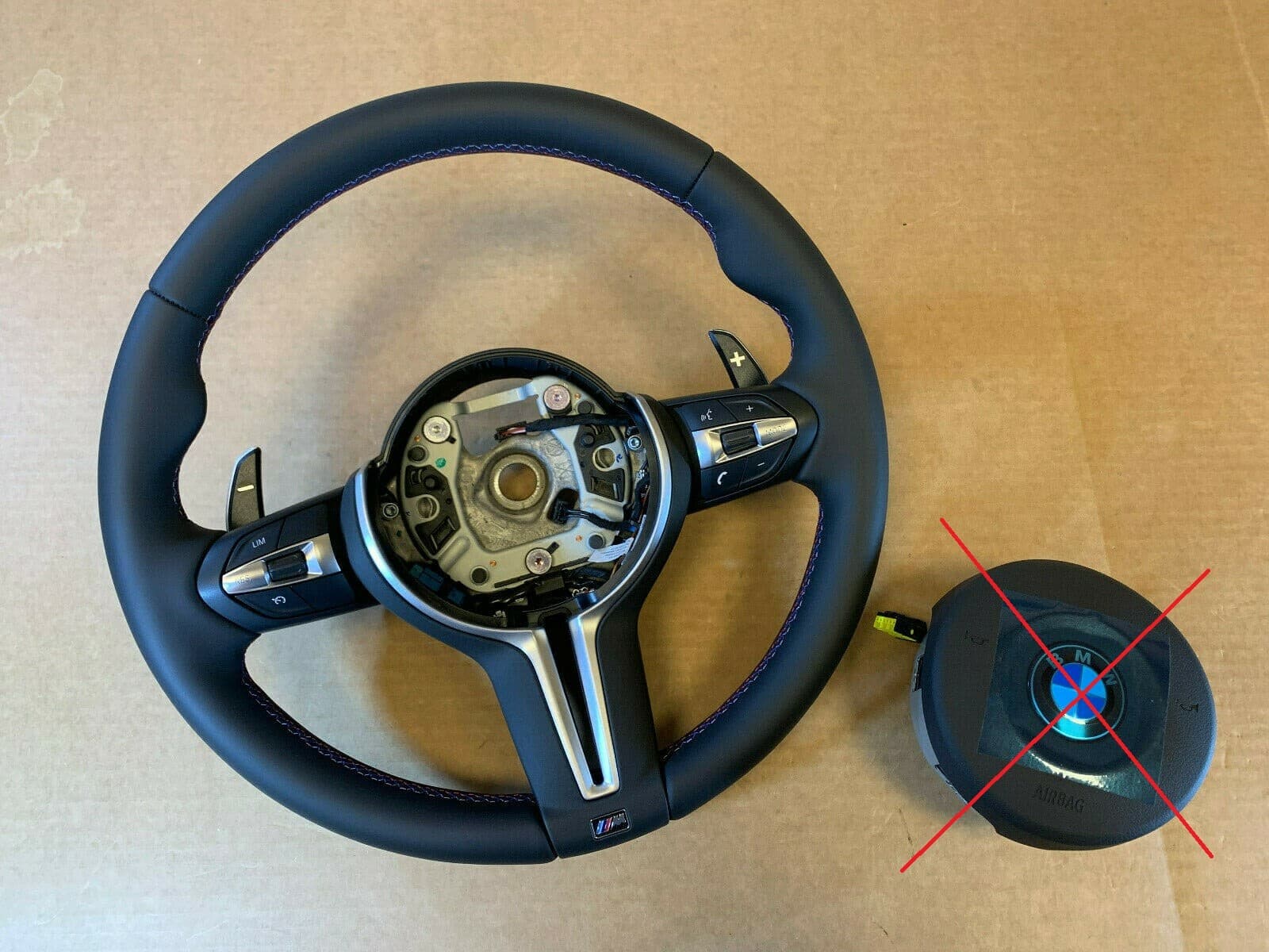 BMW BMW F01 F02 F04 F06 F07 F10 F11 F12 F13 OEM USA M Steering Wheel Paddles VIBRO
