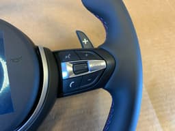 BMW BMW F01 F02 F04 F06 F07 F10 F11 F12 F13 OEM USA M Steering Wheel Paddles VIBRO — thumbnail 4