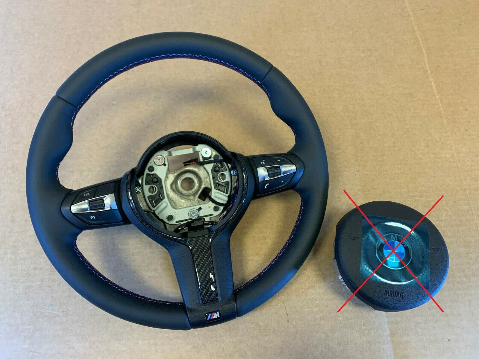 BMW BMW F15 F16 F25 F26 F39 F45 F48 USA GENUINE M Steering Wheel HEATING CARBON