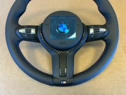 BMW BMW F15 F16 F25 F26 F39 F45 F48 USA GENUINE M Steering Wheel HEATING CARBON — thumbnail 5