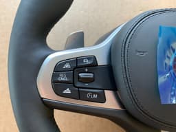 BMW BMW 5 6 X3 X4 G30 G31 G32 G38 G01 G02 M Steering Wheel Paddles HEATING VIBRO ACC — thumbnail 3