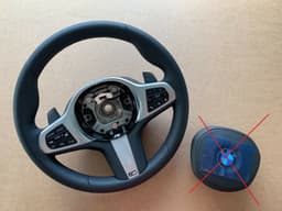 BMW BMW 8 X5 X6 X7 G14 G15 G16 G05 G06 G07 OEM M Steering Wheel Shift Paddles ACC — thumbnail 1