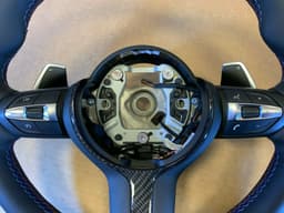 BMW BMW F15 F16 F25 F26 F30 F32 F34 F36 M Steering Wheel PADDLES HEATED VIBRO CARBON — thumbnail 7