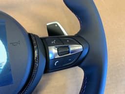 BMW BMW F15 F16 F25 F26 F30 F32 F34 F36 M Steering Wheel PADDLES HEATED VIBRO CARBON — thumbnail 4