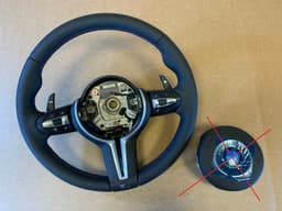 BMW BMW F01 F02 F03 F04 F06 F07 F10 F11 F12 F13 M Steering Wheel Paddle VIBRO ACC — thumbnail 1