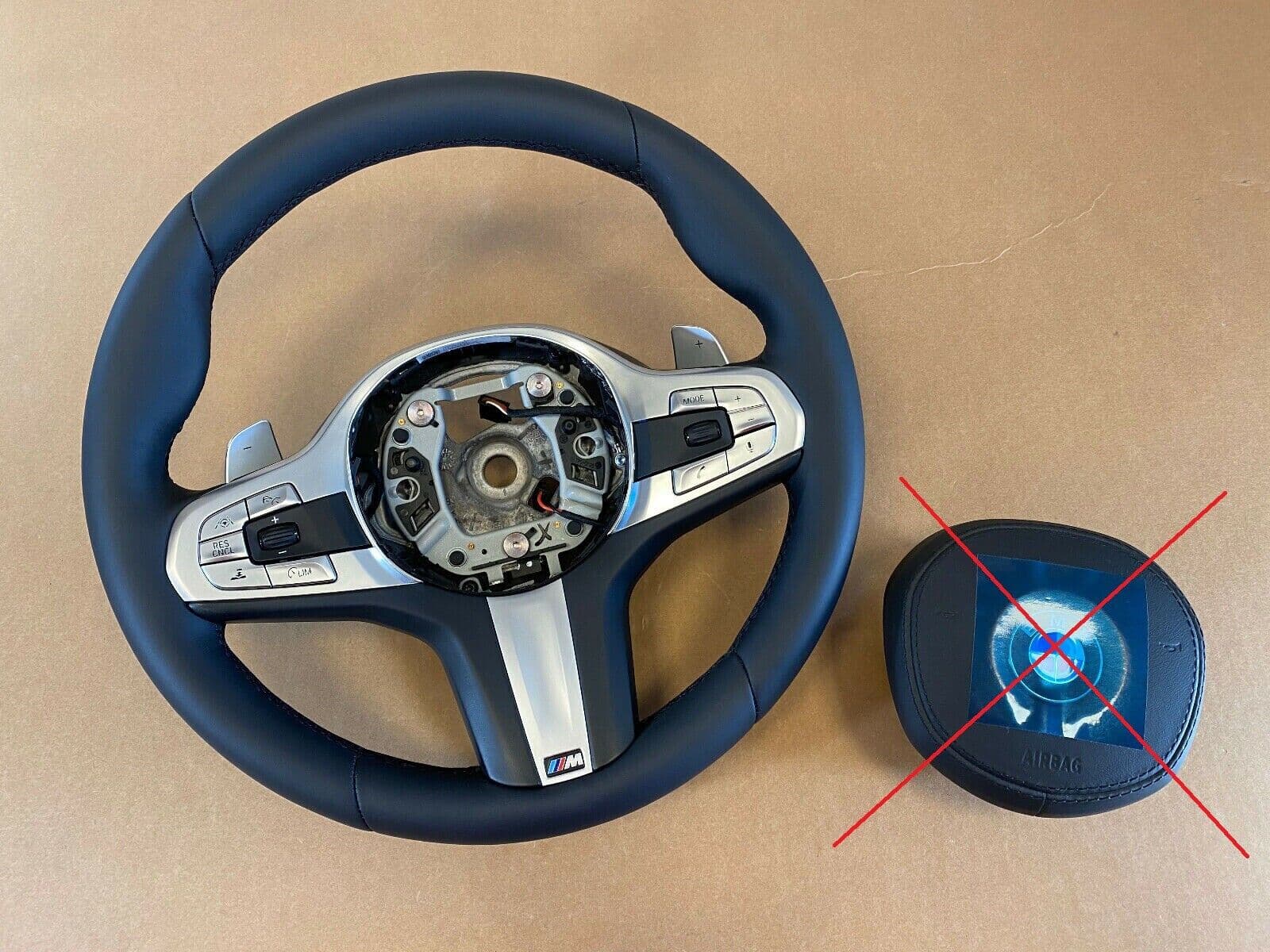 BMW BMW 7 G11 G12 GENUINE M Steering Wheel Shift Paddles DRIVING ASSIST+ VIBRO