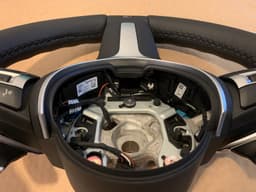 BMW BMW X5 X6 X3 X4 F15 F16 F25 F26 GENUINE M Steering Wheel PADDLES HEATING VIBRO — thumbnail 7