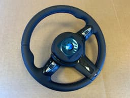 BMW BMW F15 F16 F25 F26 F39 F45 F48 USA GENUINE M Steering Wheel HEATING ACC CARBON — thumbnail 9