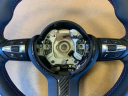 BMW BMW F15 F16 F25 F26 F39 F45 F48 USA GENUINE M Steering Wheel HEATING ACC CARBON — thumbnail 7