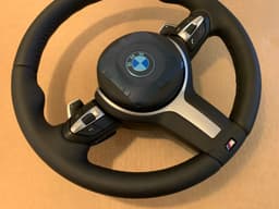 BMW BMW F15 F16 F25 F26 F39 F45 F48 USA M Steering Wheel PADDLES HEATING VIBRO DUAL — thumbnail 9