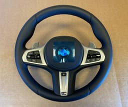 BMW BMW 5 6 X3 X4 G30 G31 G32 G01 G02 LCI M Steering Wheel Paddles HEATED VIBRO ACC — thumbnail 2