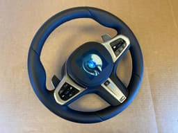 BMW BMW 5 6 X3 X4 G30 G31 G32 G01 G02 LCI M Steering Wheel Paddles HEATED VIBRO ACC — thumbnail 9