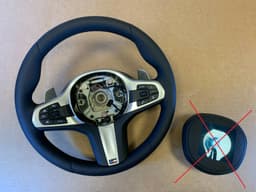 BMW BMW 5 6 X3 X4 G30 G31 G38 G32 G01 G08 G02 OEM M Steering Wheel Paddles VIBRO ACC — thumbnail 1