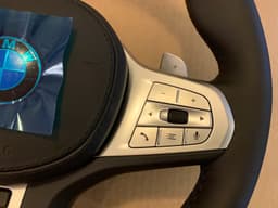 BMW NEW BMW 7 G11 LCI G12 LCI X7 G07 GENUINE M Steering Wheel Paddles HEATING VIBRO — thumbnail 4