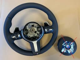 BMW BMW F15 F16 F20 F22 F25 F26 F30 F31 F32 F33 M Steering Wheel Paddles HEATING ACC — thumbnail 1