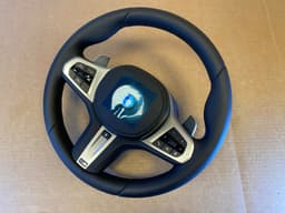 BMW BMW 5 6 X3 X4 G30 G31 G32 G01 G02 LCI M Steering Wheel Paddles HEATED VIBRO ACC — thumbnail 10