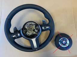 BMW BMW F15 F16 F20 F22 F25 F26 F30 F31 F32 F33 M Steering Wheel G Paddles VIBRO ACC — thumbnail 1