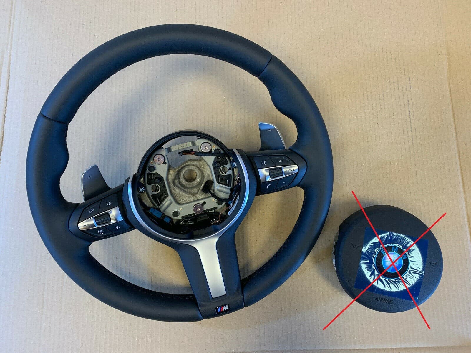 BMW BMW F15 F16 F20 F22 F25 F26 F30 F31 F32 F33 M Steering Wheel G Paddles VIBRO ACC
